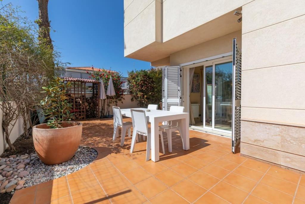 Casa Junto Al Mar Con Jardin Villa Sagunto Exteriör bild