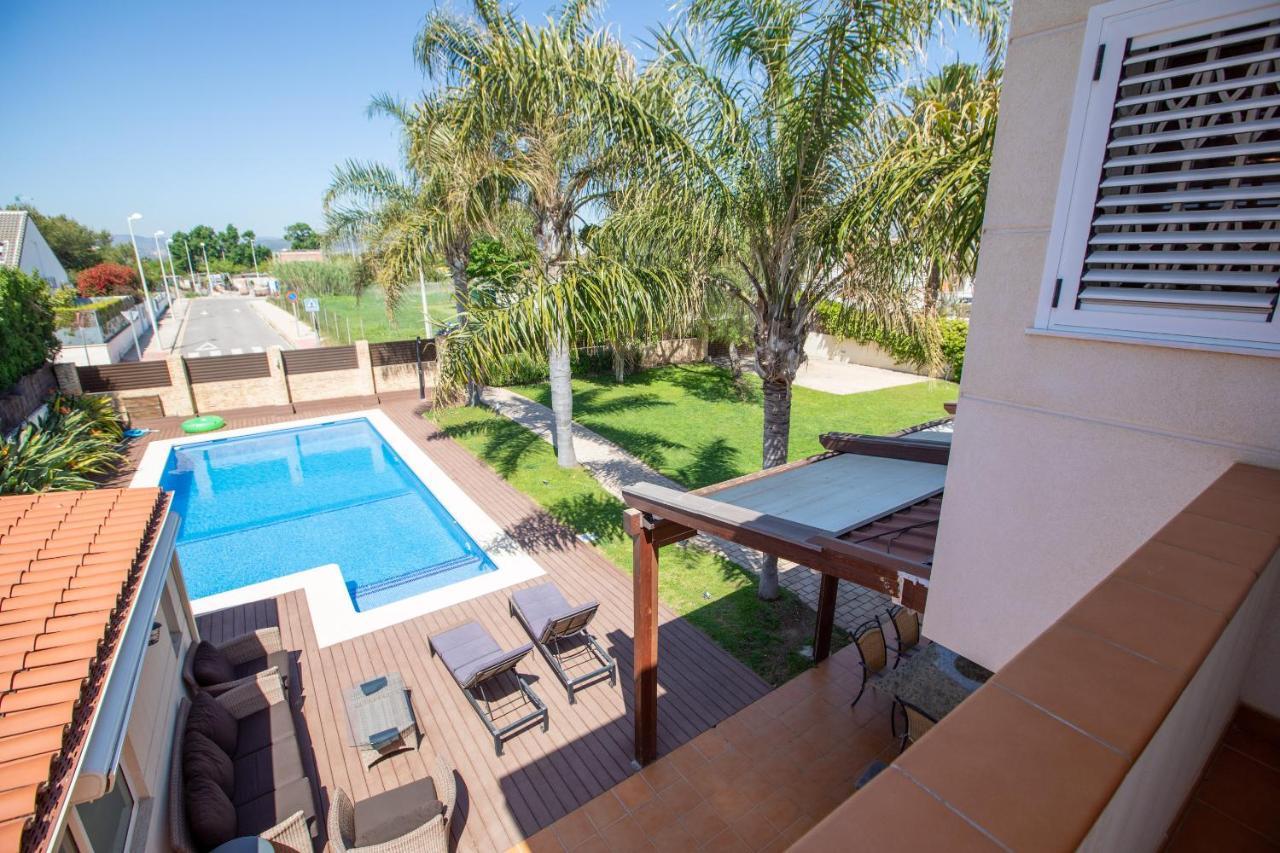 Casa Junto Al Mar Con Jardin Villa Sagunto Exteriör bild