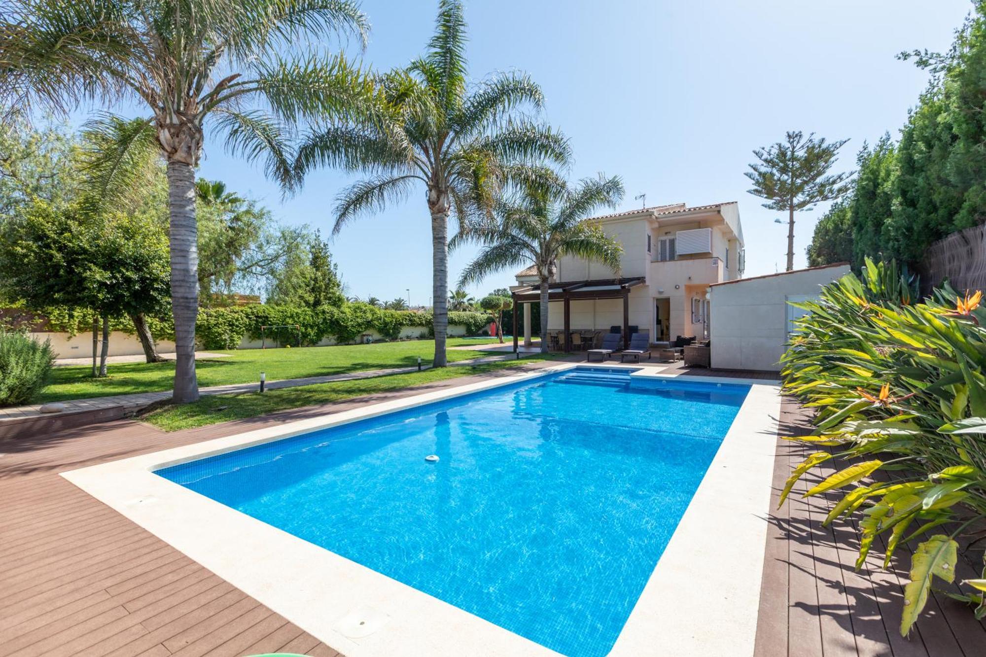Casa Junto Al Mar Con Jardin Villa Sagunto Exteriör bild