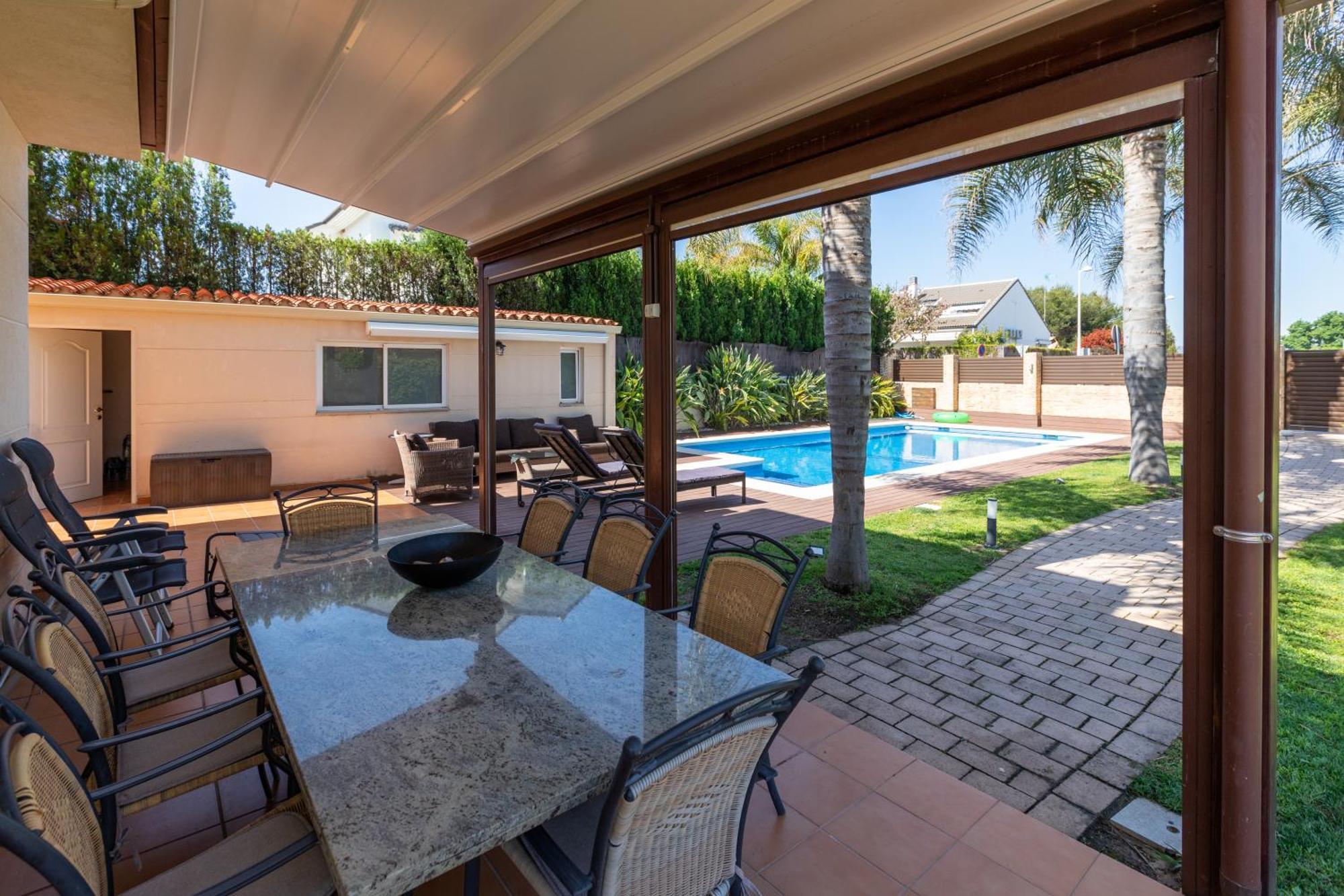 Casa Junto Al Mar Con Jardin Villa Sagunto Exteriör bild