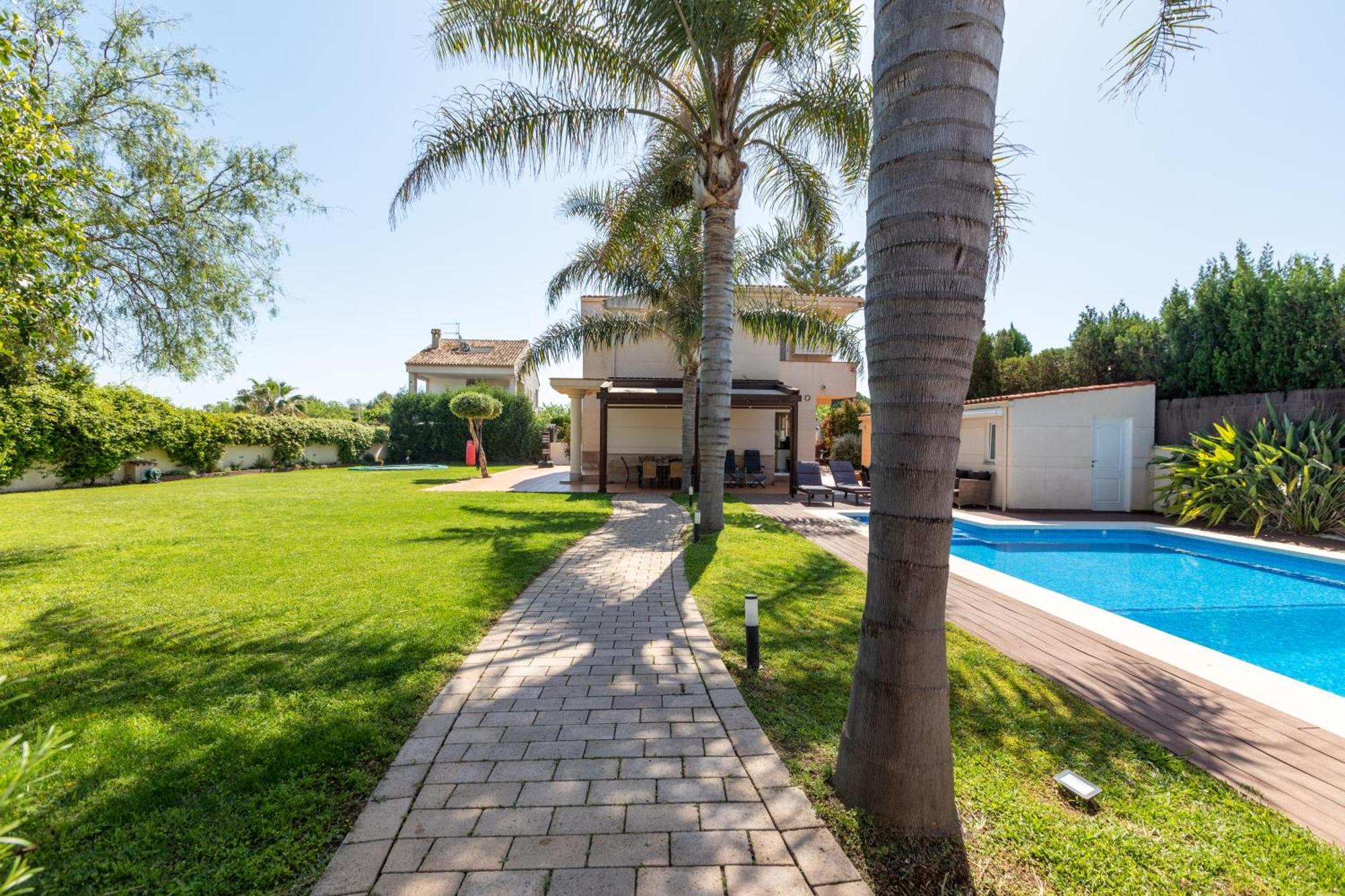 Casa Junto Al Mar Con Jardin Villa Sagunto Exteriör bild