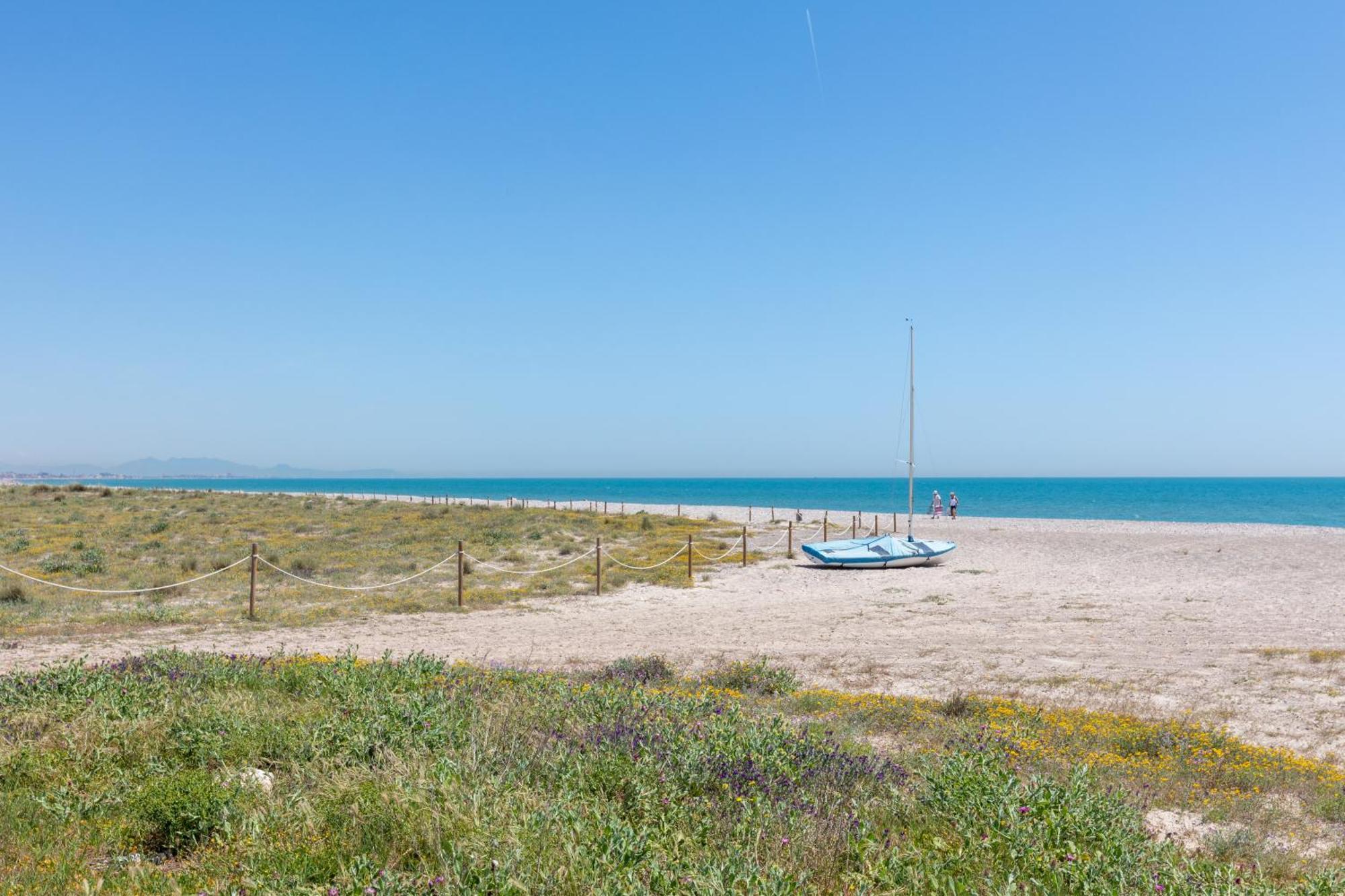 Casa Junto Al Mar Con Jardin Villa Sagunto Exteriör bild