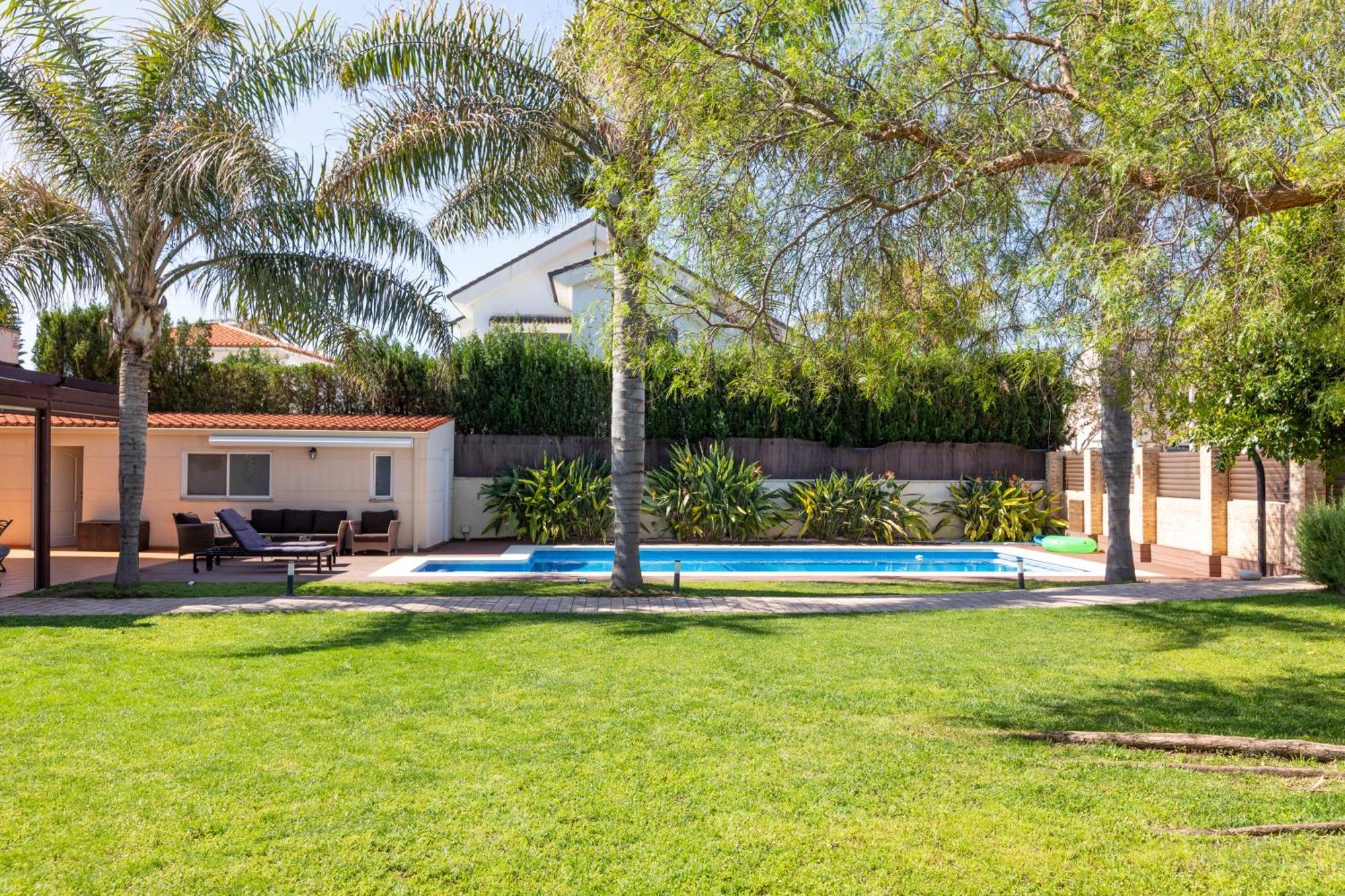 Casa Junto Al Mar Con Jardin Villa Sagunto Exteriör bild